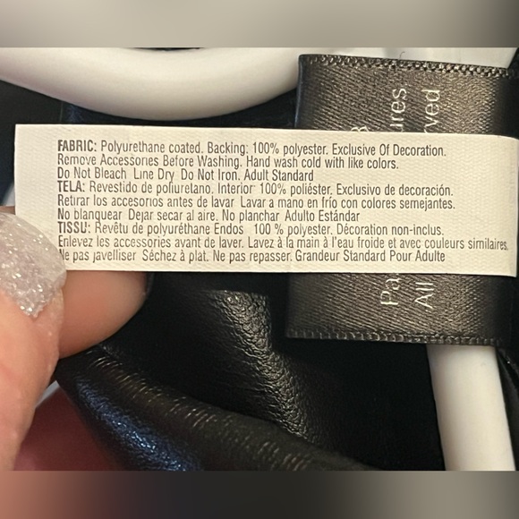 Men’s T Birds from Grease Faux Leather Jacket in Size Medium. - Picture 10 of 10